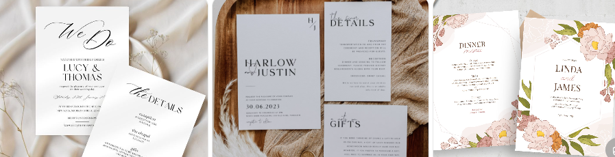 wedding card collection